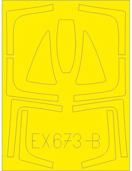 F-14D TFace for AMK, 1/48 - Eduard Accessories EX673