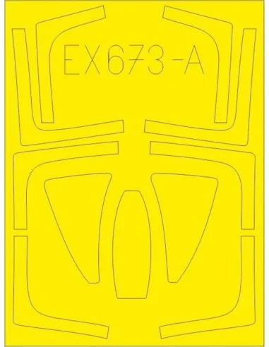 F-14D TFace for AMK, 1/48 - Eduard Accessories EX673