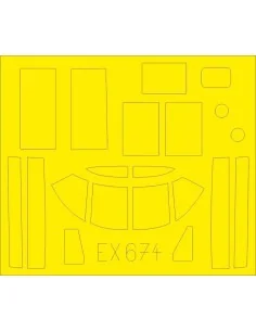 [NO_DESC] B-26B-50 Invader for ICM, 1/48 - Eduard Accessories EX674