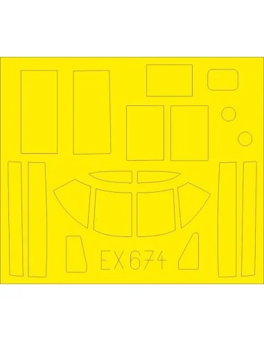 [NO_DESC] B-26B-50 Invader for ICM, 1/48 - Eduard Accessories EX674