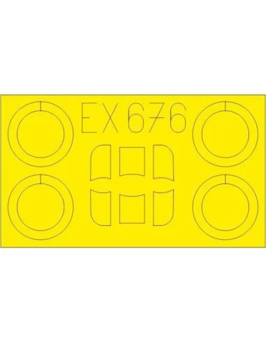 Ar 68E for Roden, 1/48 - Eduard Accessories EX676