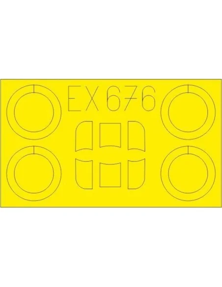 Ar 68E for Roden, 1/48 - Eduard Accessories EX676