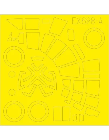 He 111Z for ICM, 1/48 - Eduard Accessories EX698