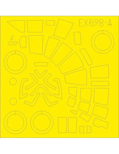 [NO_DESC] He 111Z for ICM, 1/48 - Eduard Accessories EX698