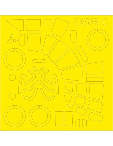 [NO_DESC] He 111Z for ICM, 1/48 - Eduard Accessories EX698