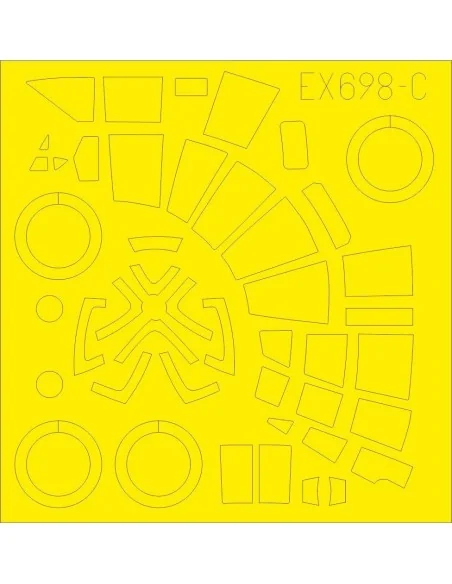 He 111Z for ICM, 1/48 - Eduard Accessories EX698