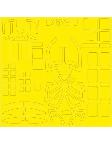 He 111Z for ICM, 1/48 - Eduard Accessories EX698