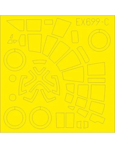 He 111Z TFace for ICM, 1/48 - Eduard Accessories EX699
