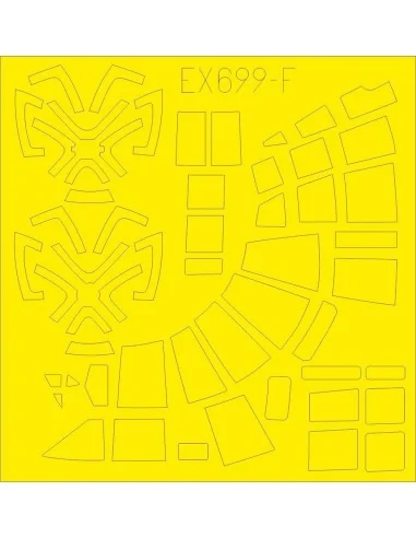 [NO_DESC] He 111Z TFace for ICM, 1/48 - Eduard Accessories EX699