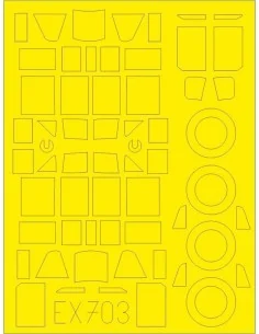 [NO_DESC] Il-2 TFace for Tamiya, 1/48 - Eduard Accessories EX703