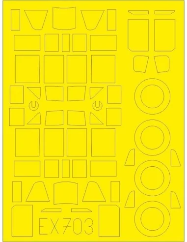 [NO_DESC] Il-2 TFace for Tamiya, 1/48 - Eduard Accessories EX703
