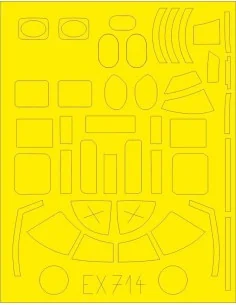 [NO_DESC] B-25D for Revell, 1/48 - Eduard Accessories EX714