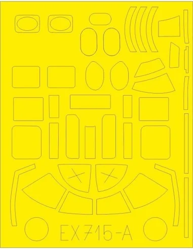 [NO_DESC] B-25D TFace for Revell, 1/48 - Eduard Accessories EX715