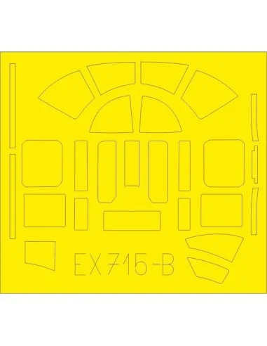[NO_DESC] B-25D TFace for Revell, 1/48 - Eduard Accessories EX715