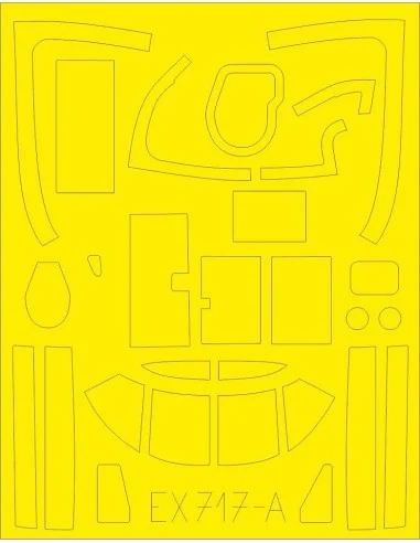 B-26C Invader TFace for ICM, 1/48 - Eduard Accessories EX717