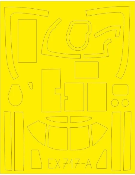 B-26C Invader TFace for ICM, 1/48 - Eduard Accessories EX717