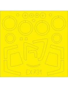 Su-27S for Kitty Hawk, 1/48 - Eduard Accessories EX731