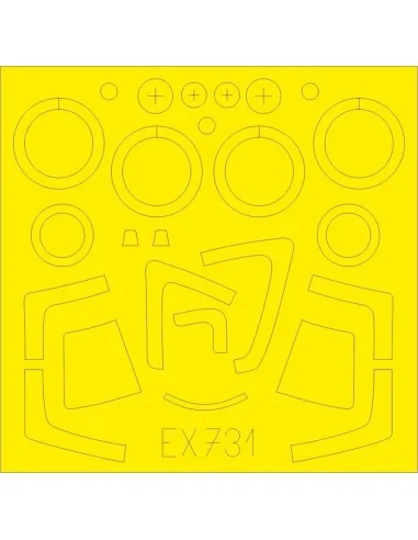 [NO_DESC] Su-27S for Kitty Hawk, 1/48 - Eduard Accessories EX731
