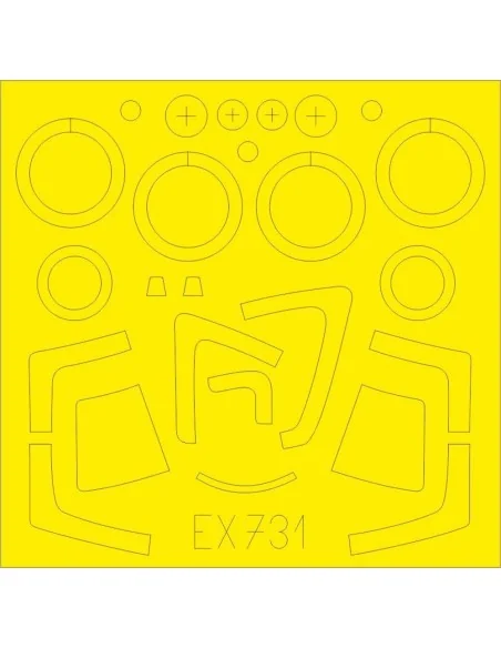 [NO_DESC] Su-27S for Kitty Hawk, 1/48 - Eduard Accessories EX731