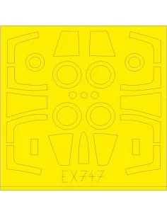F-104DJ 1/48 for KINETIC, 1/48 - Eduard Accessories EX747