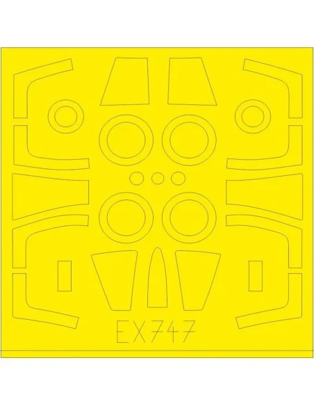[NO_DESC] F-104DJ 1/48 for KINETIC, 1/48 - Eduard Accessories EX747