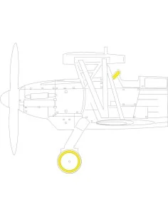 [NO_DESC] Ar 68F 1/48 for RODEN, 1/48 - Eduard Accessories EX764