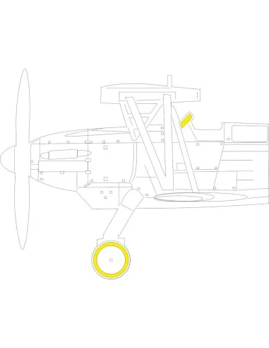 Ar 68F 1/48 for RODEN, 1/48 - Eduard Accessories EX764