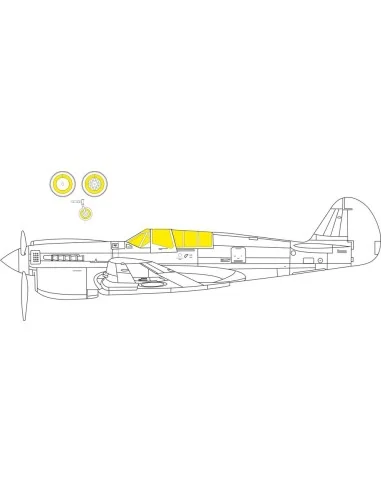[NO_DESC] P-40N for ACADEMY, 1/48 - Eduard Accessories EX817