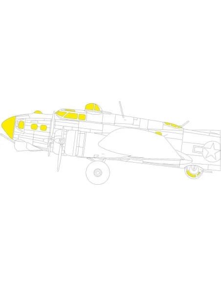 B-17G TFace for HKM, 1/48 - Eduard Accessories EX822