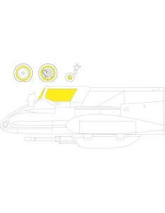 Hs 129B TFace for HOBBY 2000/HASEGAWA, 1/48 - Eduard Accessories EX828