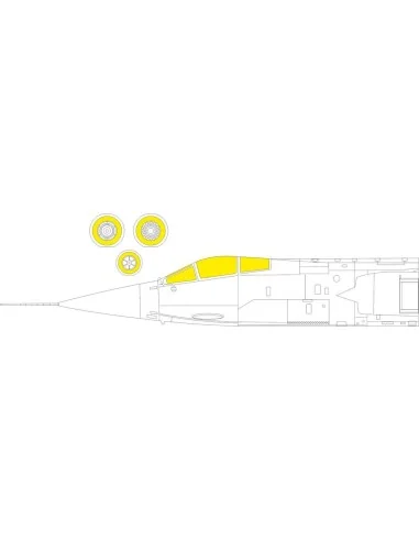 F-104S TFace for KINETIC, 1/48 - Eduard Accessories EX830