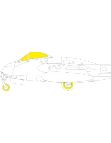 Vampire F.3 TFace for AIRFIX, 1/48 - Eduard Accessories EX835