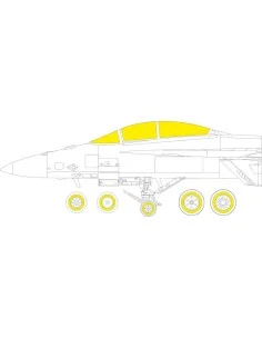 F/A-18F TFace for MENG, 1/48 - Eduard Accessories EX841