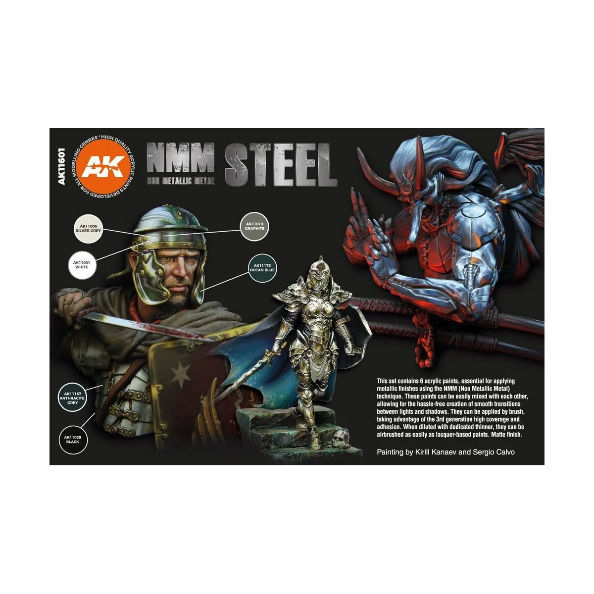 NON METALLIC METAL: STEEL - AK Interactive AK11601