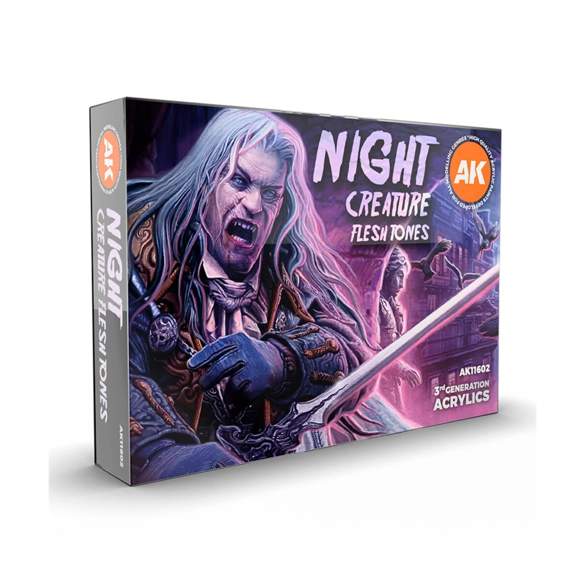 NIGHT CREATURES FLESH TONES - AK Interactive AK11602
