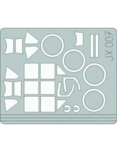 Bf 109G-6, 1/32 - Eduard Accessories JX007