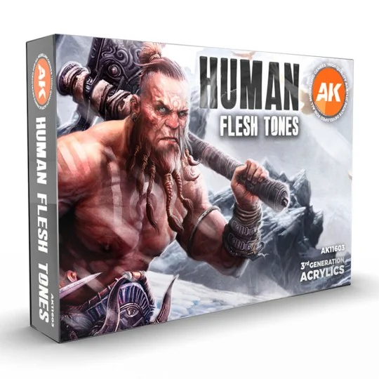 HUMAN FLESH TONES - AK Interactive AK11603