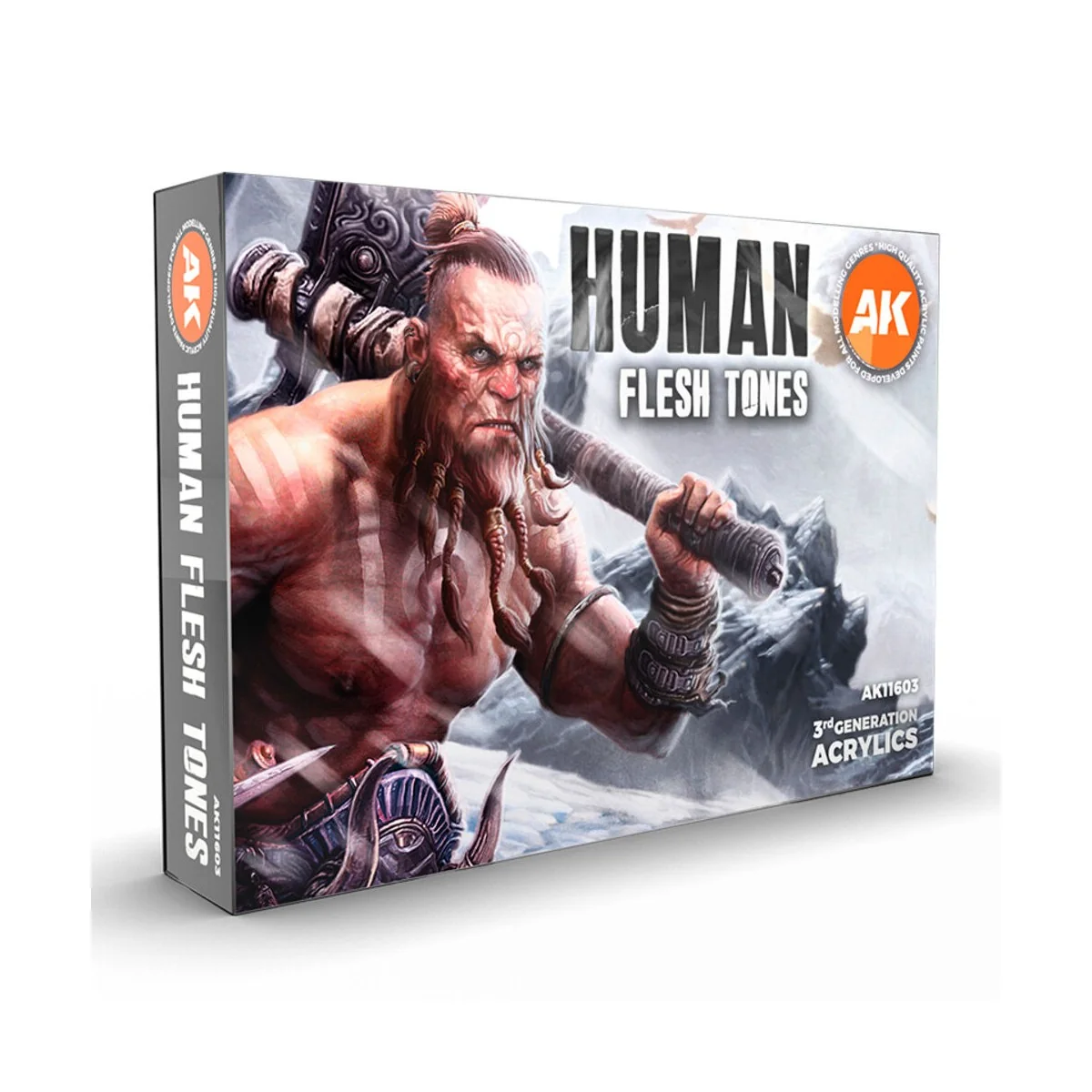 HUMAN FLESH TONES - AK Interactive AK11603 HUMAN FLESH TONES - AK Interactive AK11603