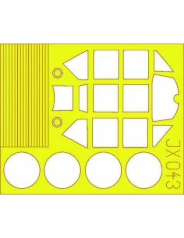 [NO_DESC] Bf 109G, 1/32 - Eduard Accessories JX043