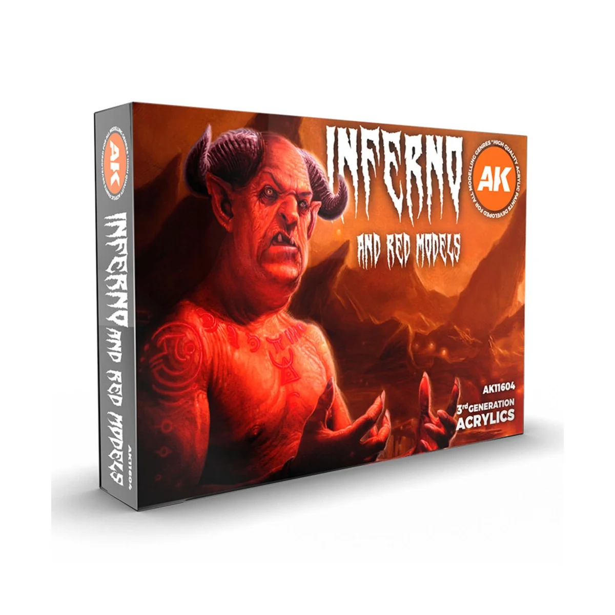 INFERNO AND RED CREATURES - AK Interactive AK11604 INFERNO AND RED CREATURES - AK Interactive AK11604