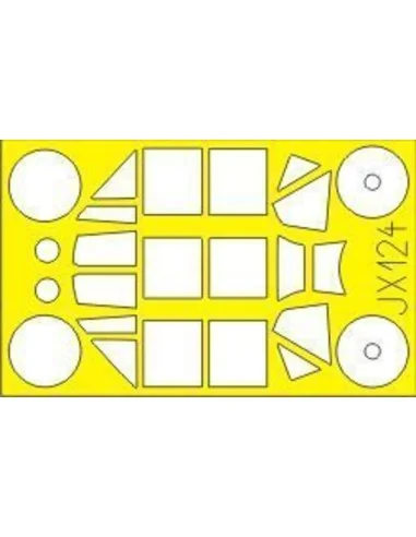 Bf 109E-4 for Dragon/Cyber Hobby, 1/32 - Eduard Accessories JX124
