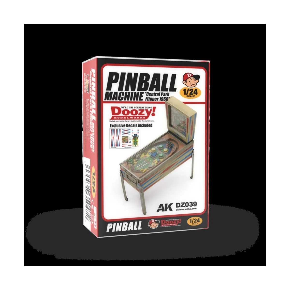 USA 1940-1950's PINBALL MACHINE - AK Interactive DZ028