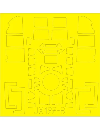 B-17E for HKM, 1/32 - Eduard Accessories JX197