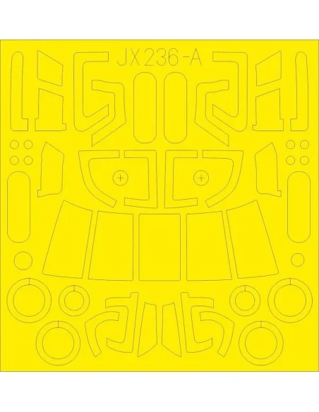 MH-60L TFace for Kitty Hawk, 1/35 - Eduard Accessories JX236