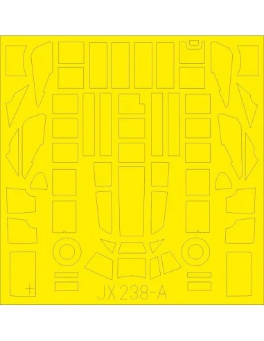 Bf 110C-2/C-7 TFace for Revell, 1/32 - Eduard Accessories JX238