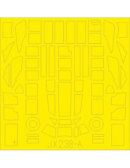 Bf 110C-2/C-7 TFace for Revell, 1/32 - Eduard Accessories JX238