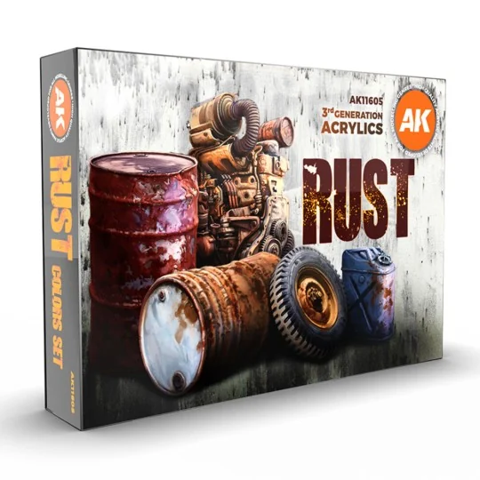 RUST SET - AK Interactive AK11605 RUST SET - AK Interactive AK11605