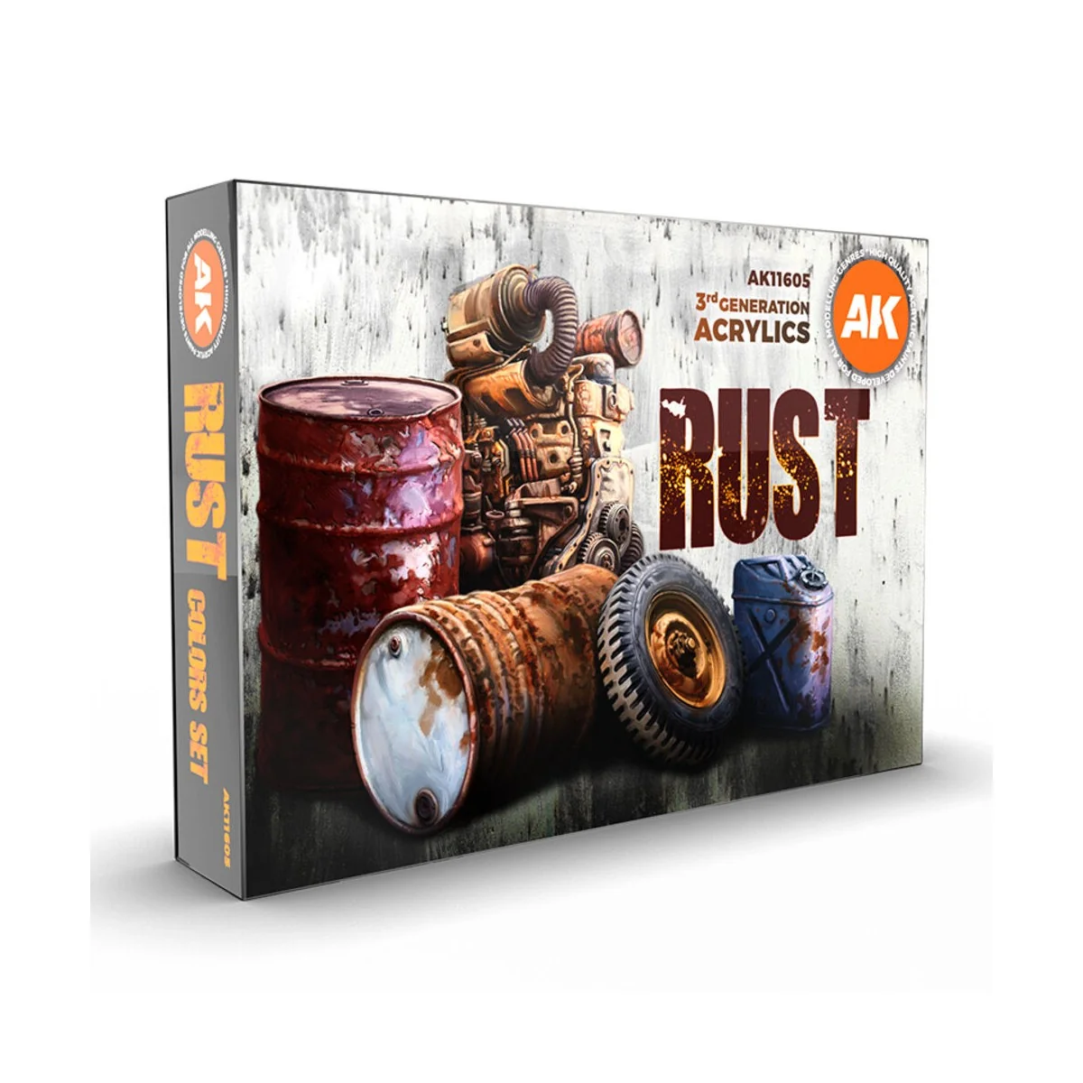 RUST SET - AK Interactive AK11605 RUST SET - AK Interactive AK11605