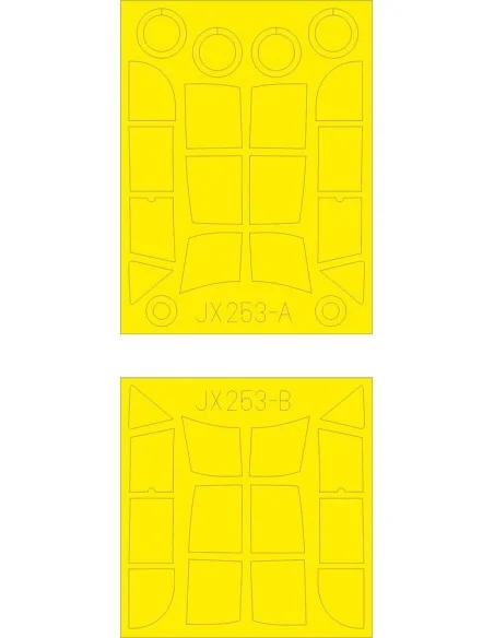 Bf 108 TFace for Eduard, 1/32 - Eduard Accessories JX253