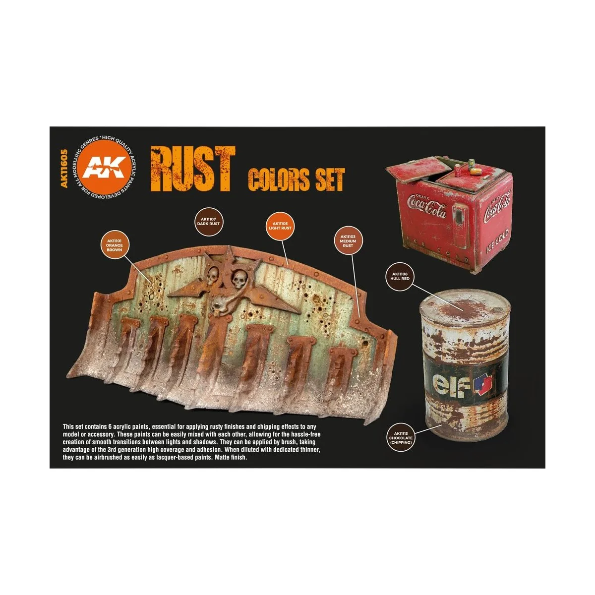 RUST SET - AK Interactive AK11605
